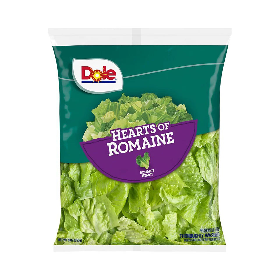 DOLE HRTS OF ROMAINE 6/9OZ