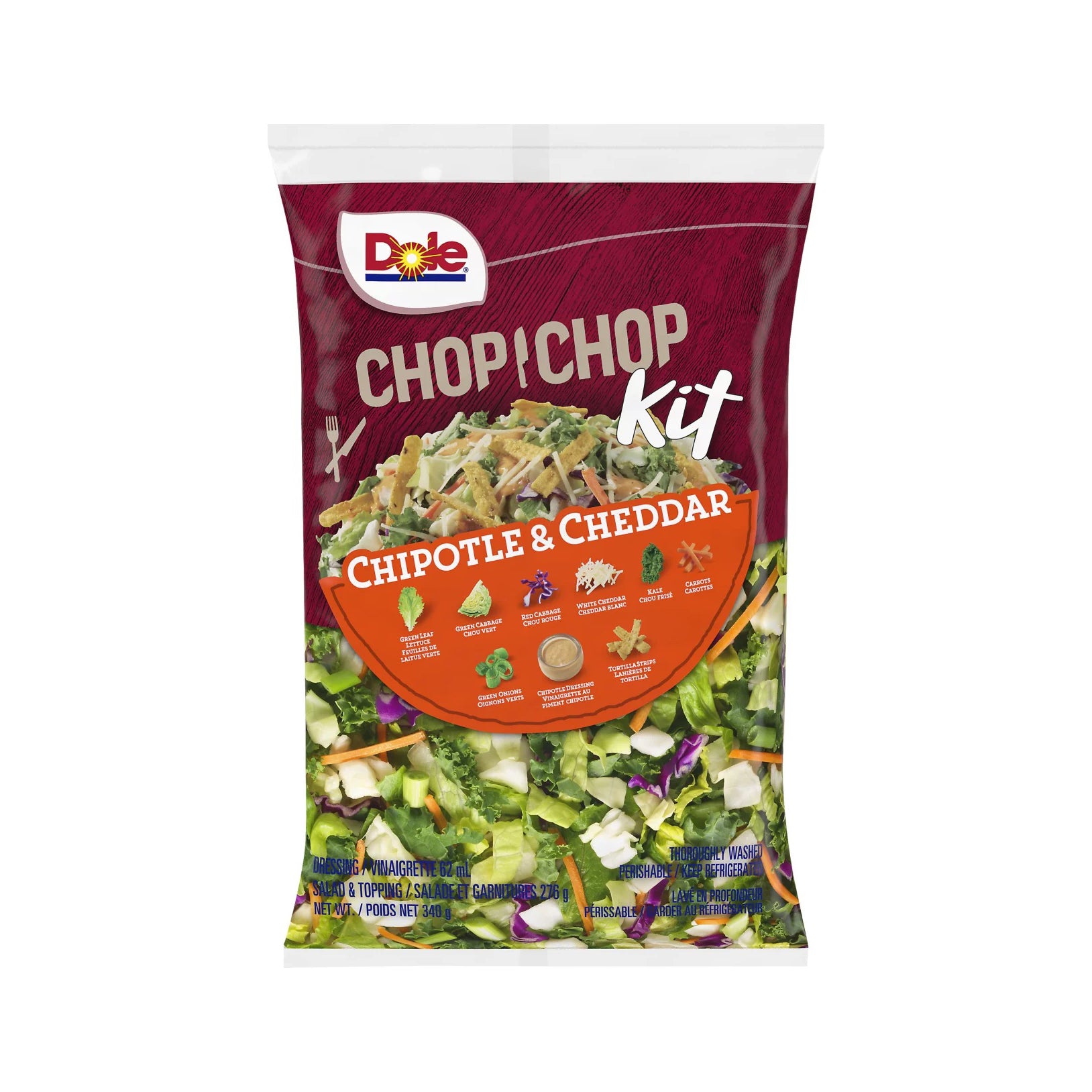 DOLE CHOP/SUNFLWR KALE 6/12OZ