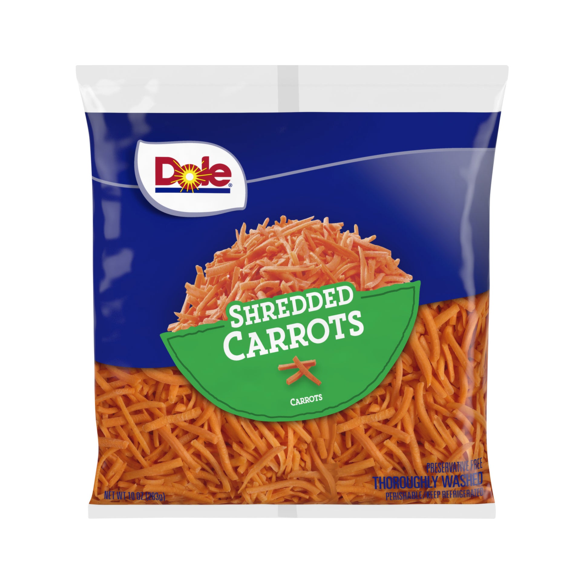 DOLE SHRED CARROT 12/10OZ