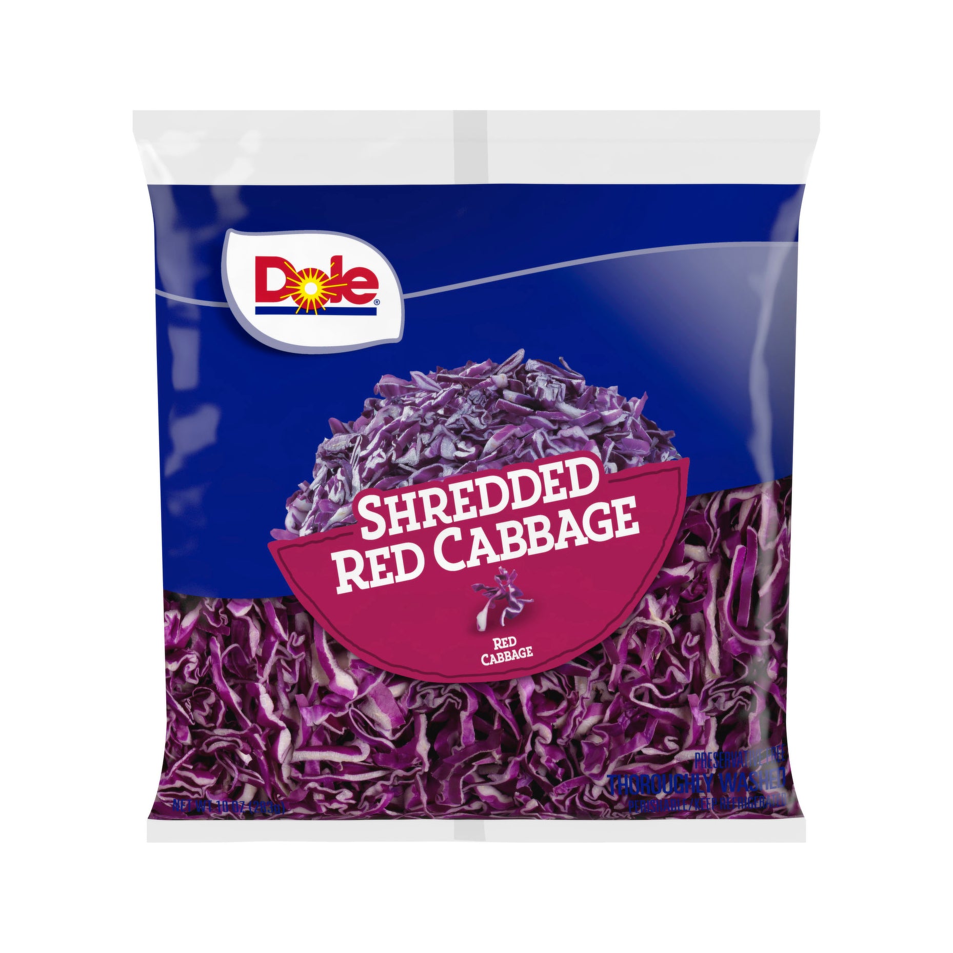 DOLE SHRED RED CAB 12/10OZ
